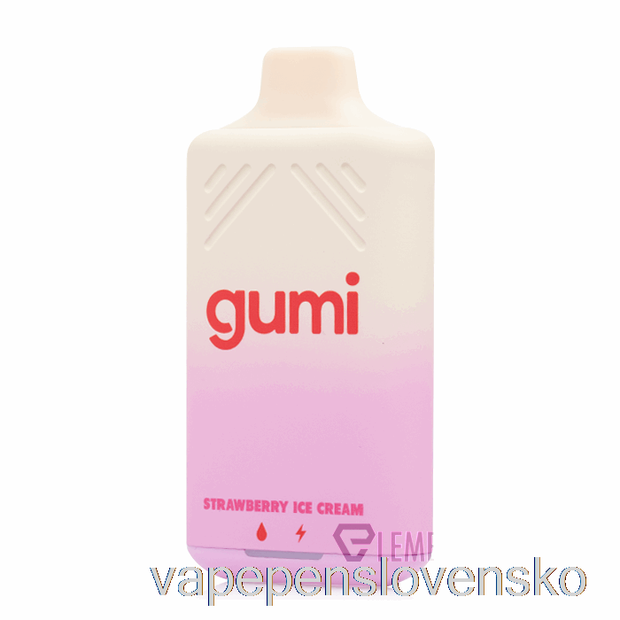 Gumi Bar 8000 Jednorázový Vape Shop S Jahodovou Zmrzlinou Bratislava